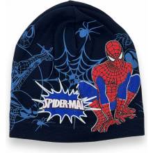Spiderman Chlapecká jarní tmavě modrá čepice