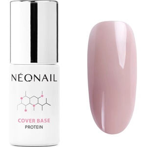 NEONAIL Cover Base Protein основен лак за нокти с гел цвят Soft Nude 7, 2ml