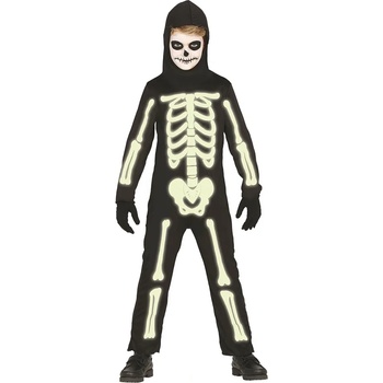 Image 1 of Fiestas Guirca Детски костюм - Светещ скелет Размер - деца: M: 115-123 см
