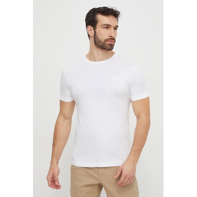 Calvin Klein Памучна тениска Calvin Klein в бяло с изчистен дизайн K10K112229 (K10K112229)