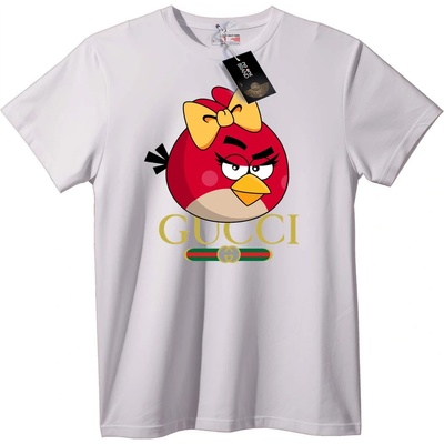 NOONEBRAND Gucci x Angry Birds тениска - 2XL, Black