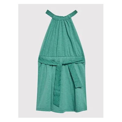 United Colors Of Benetton Лятна рокля 3LHACV003 Зелен Regular Fit (3LHACV003)