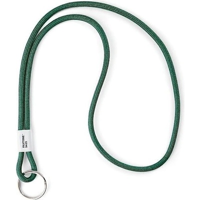 Šňůrka na krk PANTONE Poutko na klíče L Dark Green 3435 – Zboží Dáma