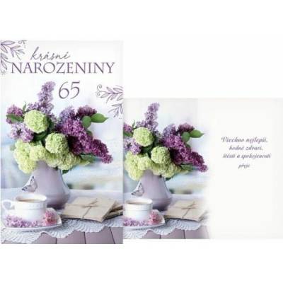 Přání k narozeninám 65 M11-609 T