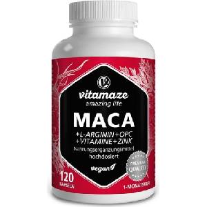 Vitamaze Мака - 120 капсули