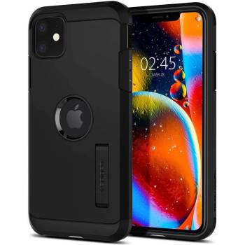 Image 1 of Spigen Tough Armor Case - хибриден кейс с най-висока степен на защита за iPhone 11 (черен)