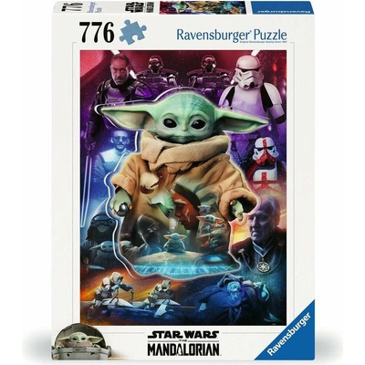 Ravensburger Star Wars Mandalorian Groguova cesta 2v1 776 väčších dielov