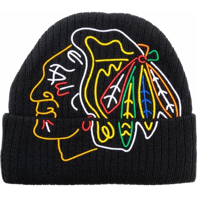 Mitchell & Ness NHL Line Light Knit Chicago Blackhawks Black