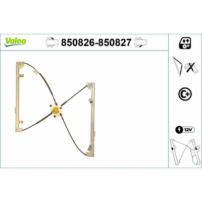 Zvedací zařízení oken VALEO 850827