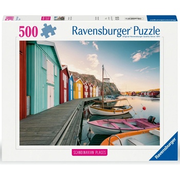 Ravensburger Puzzle Boathouses In Smogen 500p (12000847)