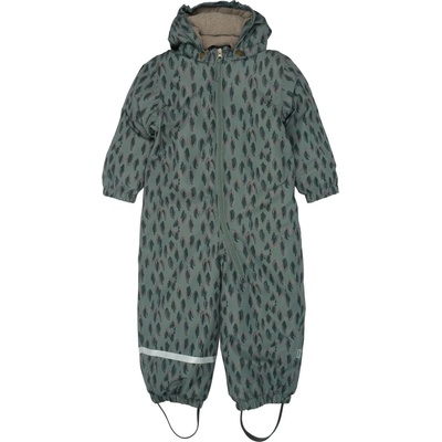 Mikk-Line Детска грейка Mikk-Line Kid's Snow Suit AOP Overall - Balsam Green - размер 122 (EU) (702-4977-0118)