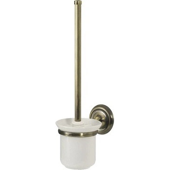 Bisk DECO retro WC štětka - antická mosaz