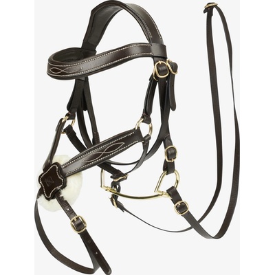 Uzdečka LeMieux Grackle Hobby Horse hnědá – Zbozi.Blesk.cz