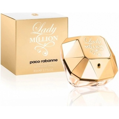 Paco Rabanne Lady Million toaletná voda dámska 80 ml