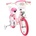 E & L Cycles Детски велосипед с помощни колела E&L cycles Volare - Unicorn, 14'', розов (61471)