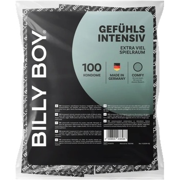 Billy Boy 100 бр. Класически презервативи Billy Boy Gefühlsintensiv