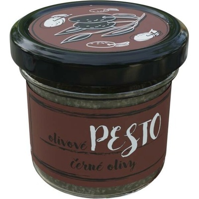 Zach´s pesto and chilli Zachovo pesto černé olivy Riviera 110 g