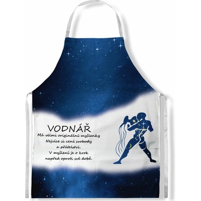 Impar Zástěra Vodnář 21.1. - 20.2. - modrá