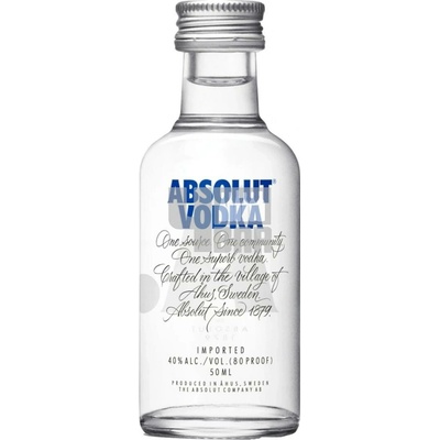 Absolut Mini 40% 0,05 l (holá láhev )