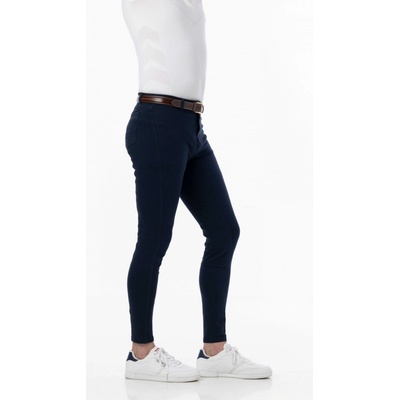 Riding World Rajtky Memphis s kolenními záplatami pánské navy – Zboží Dáma