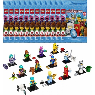 LEGO® Minifigúrky 71032 22. séria 12 ks