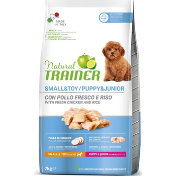 Nova Foods Trainer Natural Small Toy Puppy Junior Kuře 7 kg