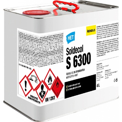 HET Soldecol S 6300 riedidlo do epoxidových farieb 4 l
