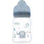 Baby Care Бебешко шише с широко гърло Lorelli - Baby Care, Animals, 250 ml, Moonlight Blue (10200710001)