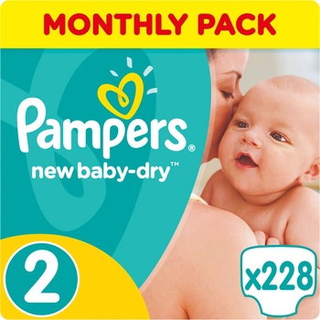 Pampers New Active 2 228 ks