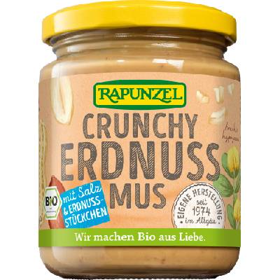 Хрупкаво био фъстъчено масло със сол - 250 г