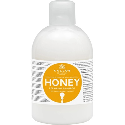 Kallos Honey regeneračný šampón na vlasy 1000 ml