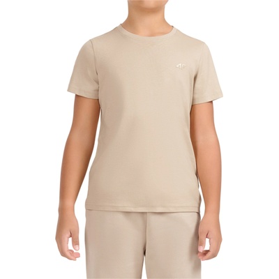 4F Tshirt F3528 béžová