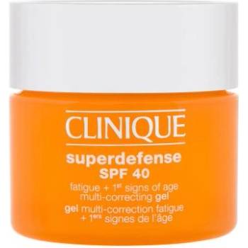 Clinique Superdefense Multi-Correcting SPF40 освежаващ гел-крем 50 ml за жени