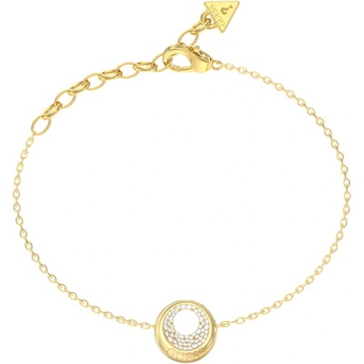 Guess Pozlacený náramek Moon Drops JUBB06246JWYG 18,4 cm