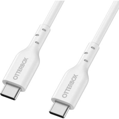 OtterBox OB стандартен кабел USB C-C 1 m/USB-PD, бял (78-81359)