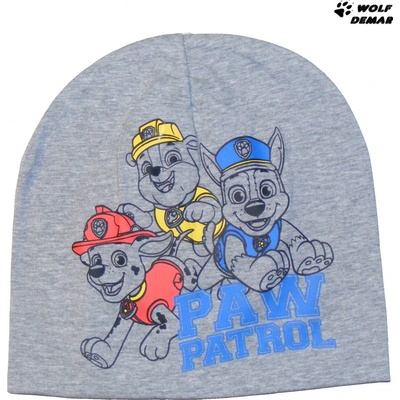 SETINO chlapecká čepice Paw patrol Tlapková patrola 772 005 šedá