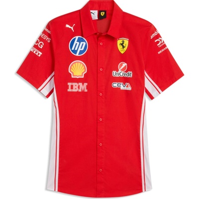 Puma Ferrari pánska košel'a official Teamline Replica F1 Team 2026