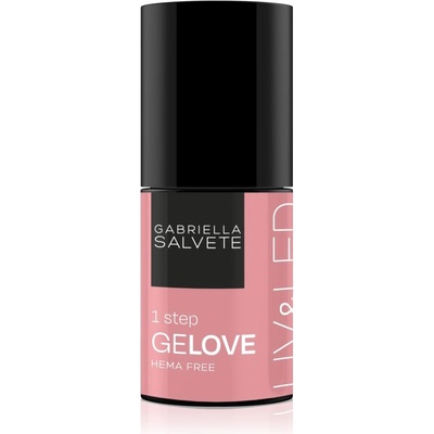 Gabriella Salvete GeLove гел лак за нокти с използване на UV/LED лампа 3 в 1 цвят 07 First Kiss 8ml