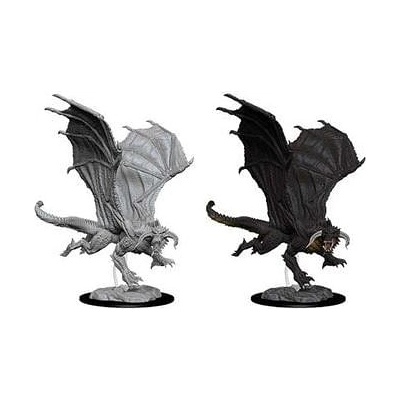 WizKids Dungeons & Dragons: Nolzur s Miniatures Mladý černý drak