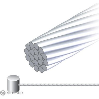 Jagwire brzdové MTB lanko 1.6x2000mm