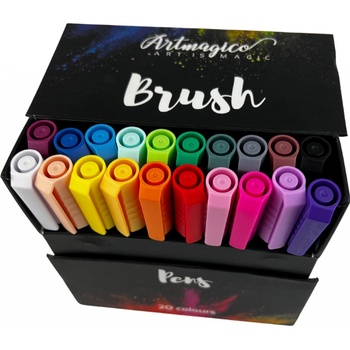 Artmagico Brush pens sada 20 ks 80456