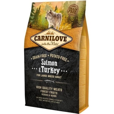 Carnilove Adult Dog Large Breed Salmon & Turkey 4 kg