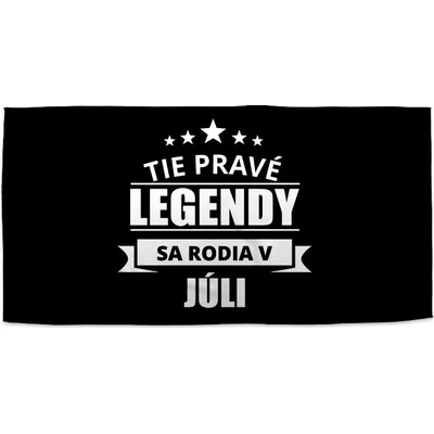 Sablio Uterák Tie pravé legendy sa rodia v júli 50 x 100 cm