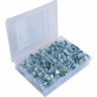 Hadicové spony mini, průměr 8 - 18 mm, sada 135 ks - ASTA