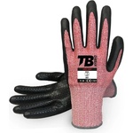 CERVA Tb 486f grip / Безшевни ръкавици, устойчиви на порязване - червени 7 (0113013999070)