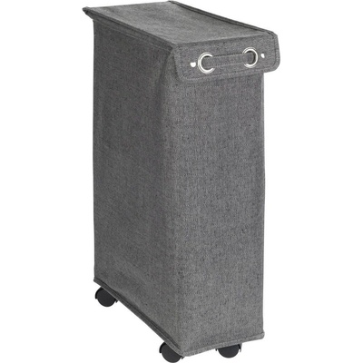 WENKO Textilní , kontejner CORNO PRIME s uzávěrem a kolečky - 43 l, 60 x 18,5 x 40 cm – Zbozi.Blesk.cz