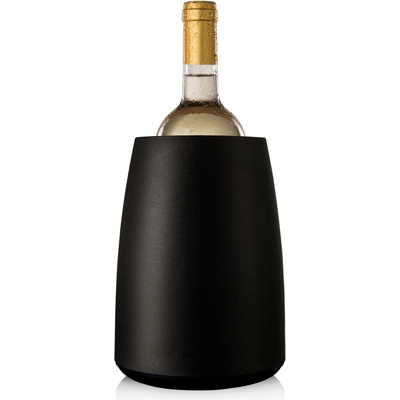 Vacu Vin 3649460 Chladicí nádoba na víno s aktivní vložkou ELEGANT černá – Sleviste.cz
