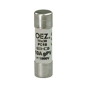 OEZ Pojistka 16A, 10x38, pro jištění fotovoltaických systémů