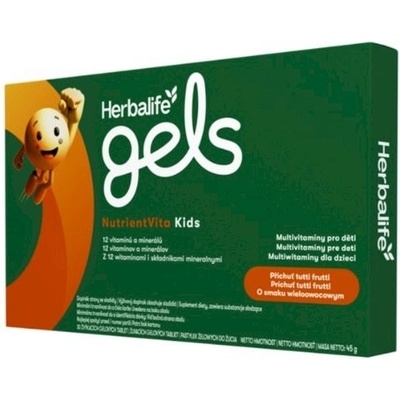 Herbalife Gels CoQ10Vita Čerešňa 30 tabliet