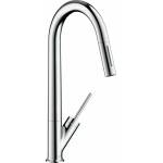 Hansgrohe Кухненски смесител Hansgrohe Axor Starck 270 с издърпващ се душ (10821800)